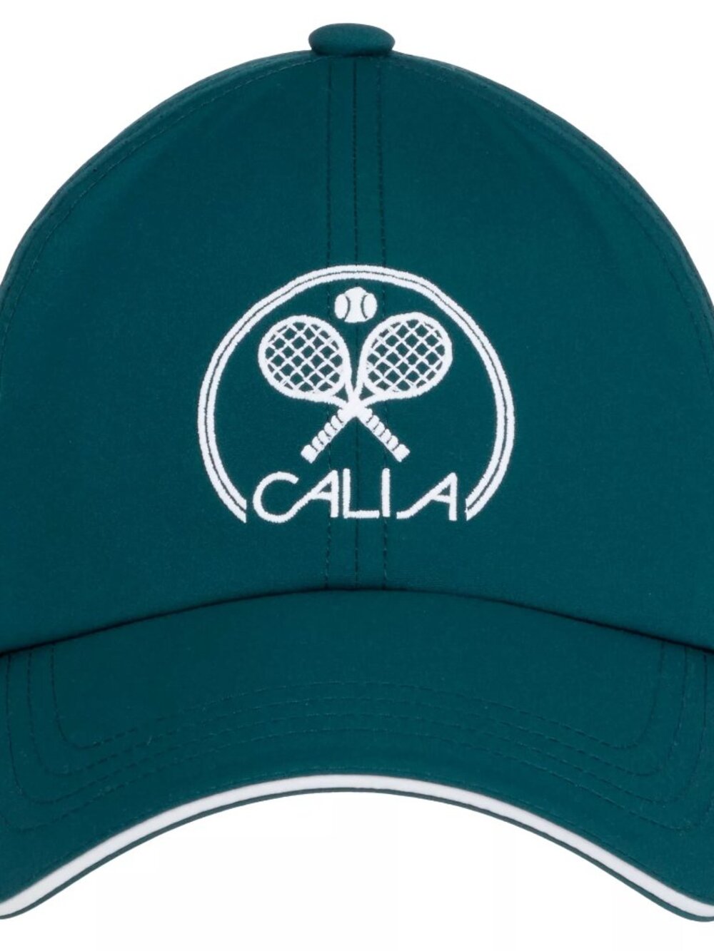 CALIA Women's Pickleball, Tennis Ponytail Cap - Color: Sea Green/White - Picture 8 of 9